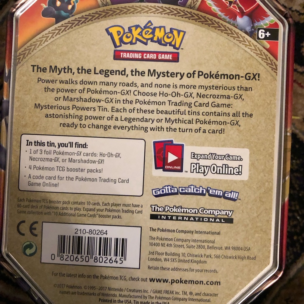Pokémon empty tin - Picture 4 of 6